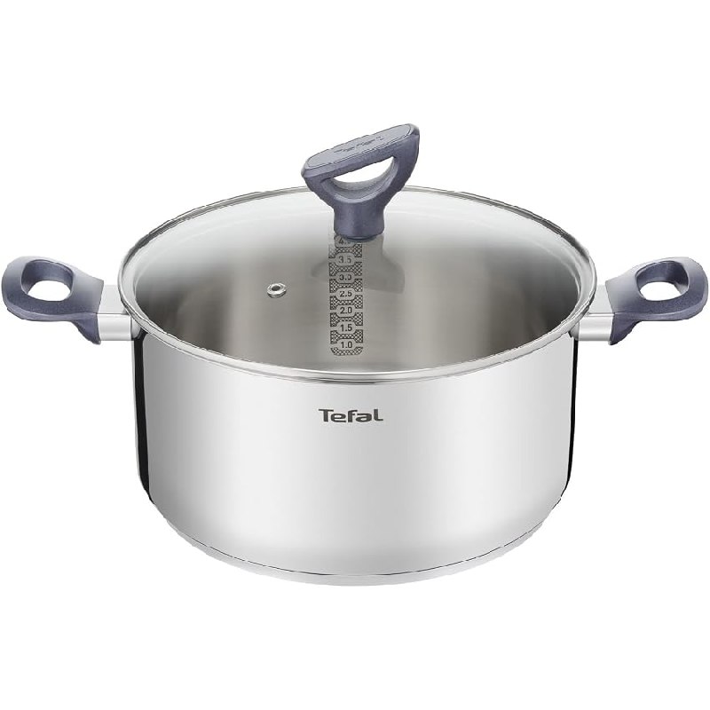 Tefal Cacerola Daily Cook 20 cm – Cacerola de acero inoxidable