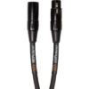 Roland Cable de micrófono balanceado de la serie Black 1,5 m de longitud
