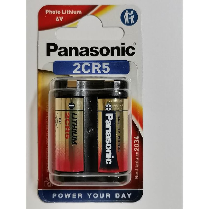 Corp. Panasonic Pila de Litio Panasonic 2CR5 6V – Blister 1