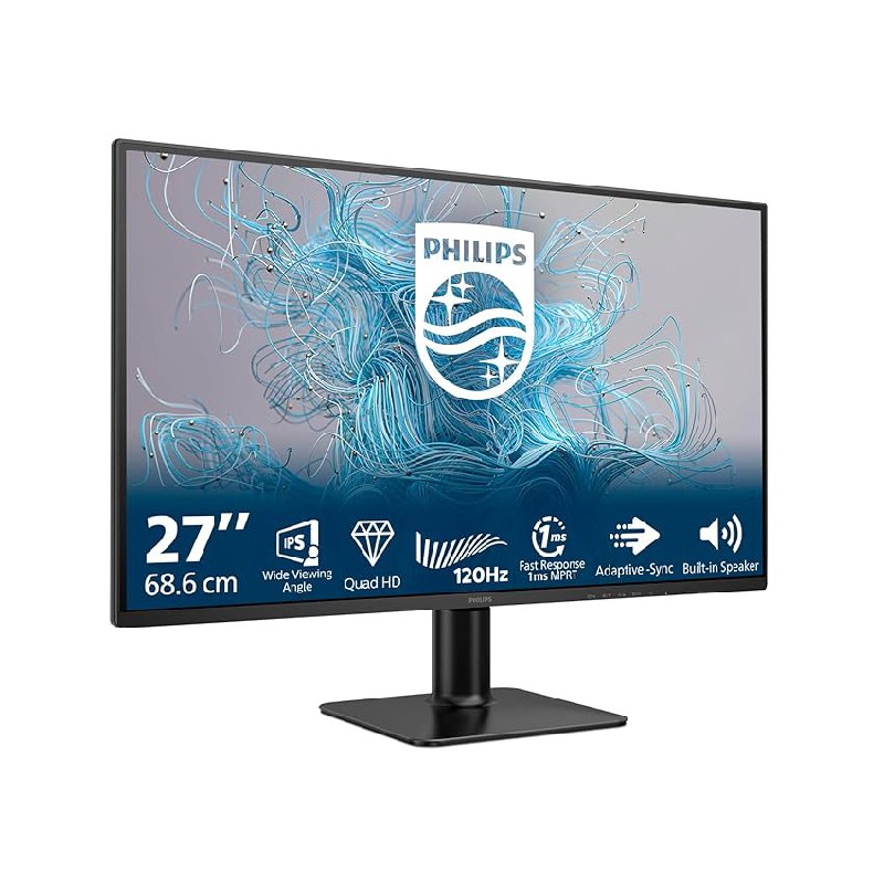 PHILIPS 27E2N2500 Monitor 27 Pulgadas 120Hz Panel IPS, 4ms GtG