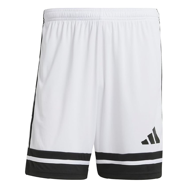 adidas Hombre Squadra25 Short Shorts, White/Black