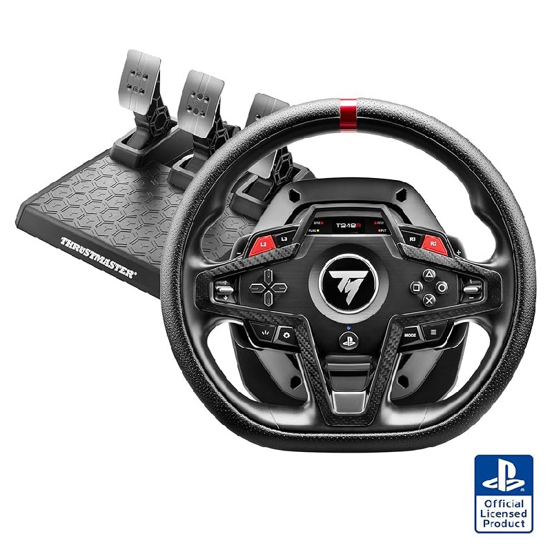 Thrustmaster T248R Force Feedback Volante y Pedalier – PS5 y PC