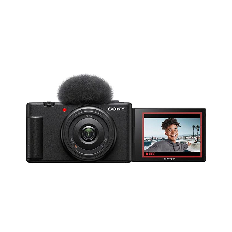 Sony ZV-1F Cámara Digital, para Vlogs