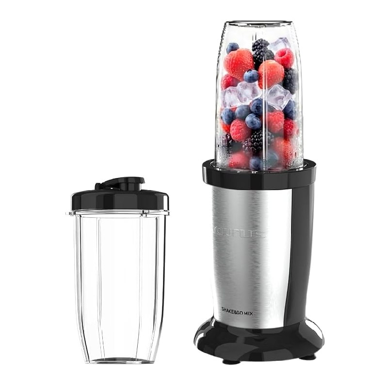 TAURUS Batidora de Vaso Pequeña Portatil 1000w 20 Velocidades para Smoothies Batidos