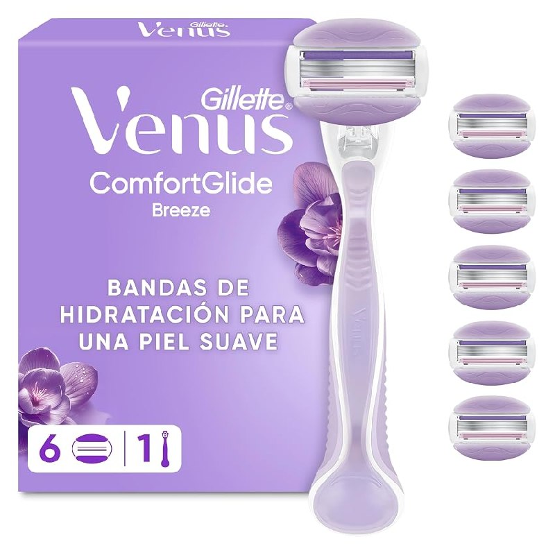 Gillette Venus ComfortGlide Breeze Máquinilla de Afeitar Mujer