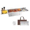 Uten Parrilla Plegable Portátil, Barbacoa de Carbón de acero inoxidable con bolsa