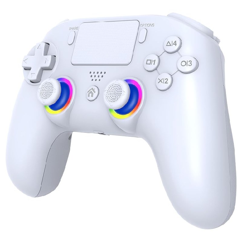 Subsonic – Mando Inalámbrico para PS5 y PC – Blanco