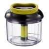 Tefal 5 Segundos – Picadora Manual 900 ml | 2 Cuchillas de Acero Inoxidable