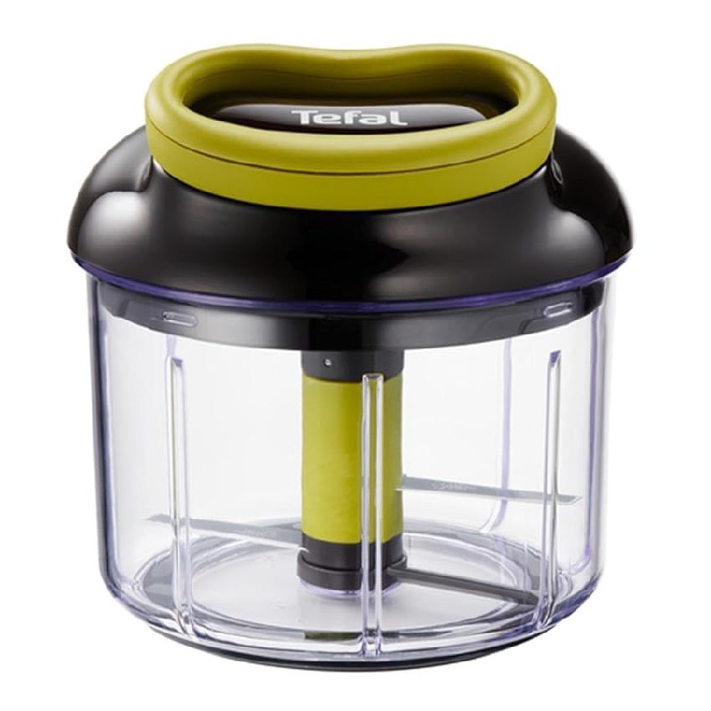 Tefal 5 Segundos – Picadora Manual 900 ml | 2 Cuchillas de Acero Inoxidable
