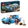 LEGO Harry Potter Ford Anglia Volador de Juguete de Fantasía, Juego de Aventuras con