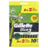 Gillette Blue3 Sensitive Maquinilla de Afeitar Hombre, Pack de 10