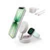 Belkin UltraCharge Pro Cargador Inalámbrico Magnético 2 en 1 Qi2 25W Arena