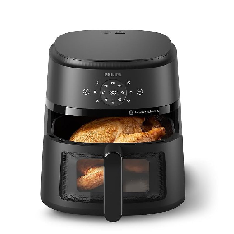 Philips 2000 Airfryer – Freidora de Aire 6,2L, 13 opciones
