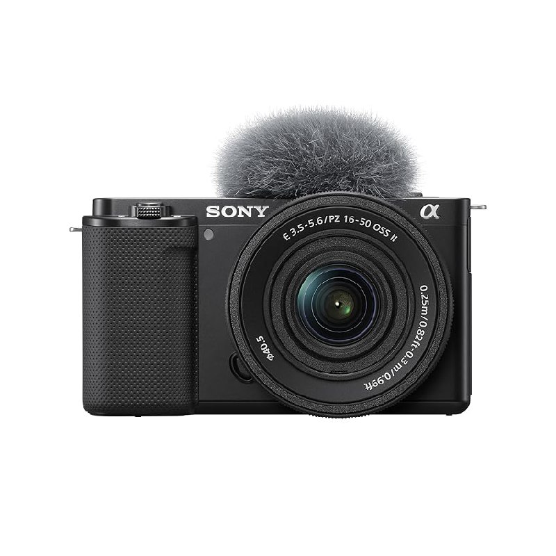 Sony Alpha ZV-E10K, Cámara vlog APS-C mirrorless de objetivo intercambiable y kit