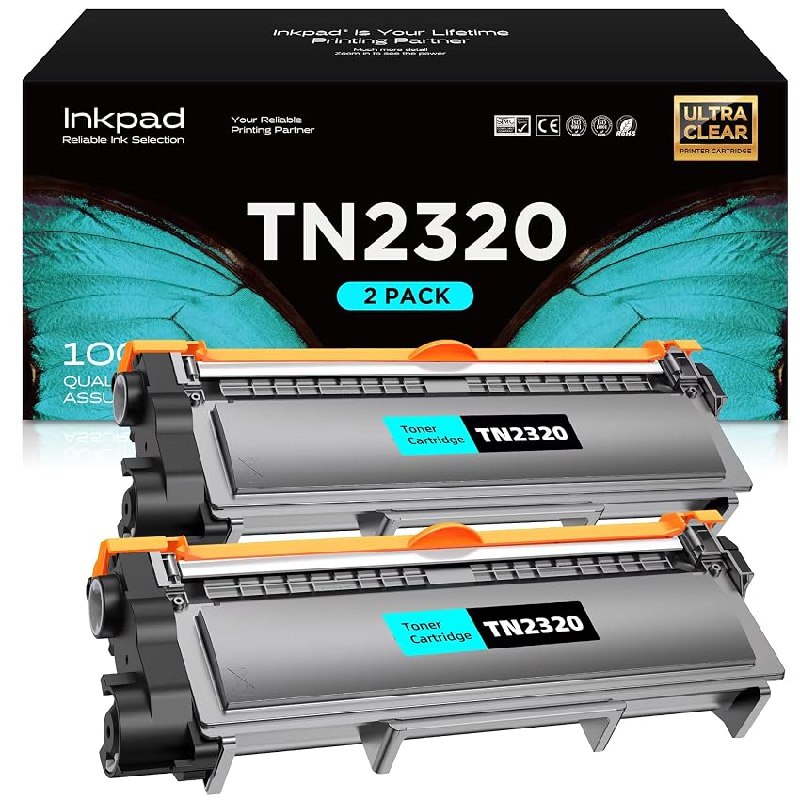 iNKPAD TN2320 Tóner Compatible con Brother TN-2320 TN2320 TN-2310 Toner