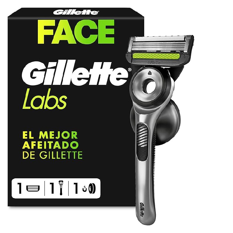 GilletteLabs Maquinilla de Afeitar Hombre con 1 Recambio