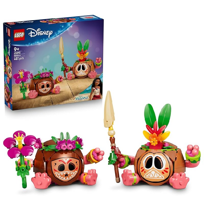 LEGO | Disney Vaiana Kakamoras – Juguete de Construcción con 2 Figuras de Cocos y