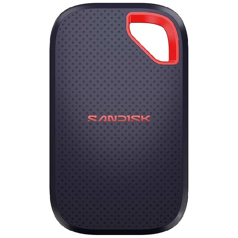 SANDISK Extreme Portable SSD 4 TB (velocidades hasta 2000 MB/s)