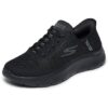 Skechers GO Walk Flex Grand Entry sin Cordones para Mujer, Black