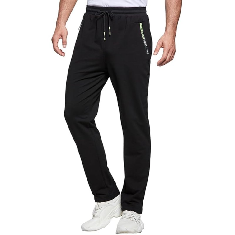 ZOXOZ Pantalon Chandal Hombre Deportivos Hombres Pantalones Casuales de Holgado Rectos