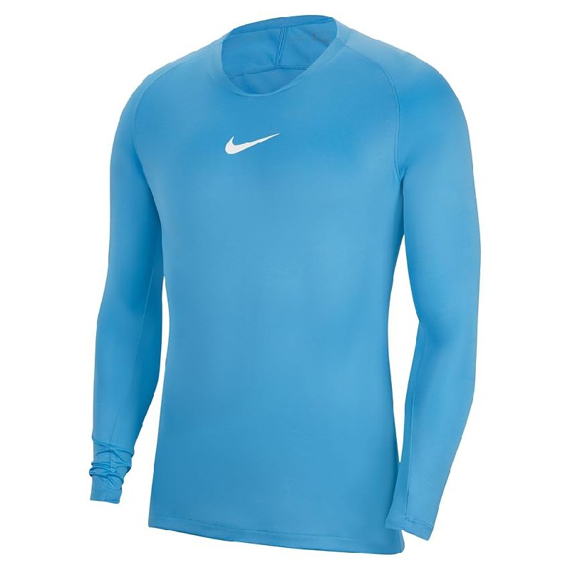 Nike Hombre Long Sleeved t-Shirt, University Blue/White