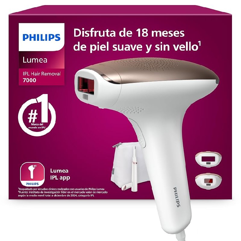 Philips Lumea serie 7000, dispositivo de depilación IPL