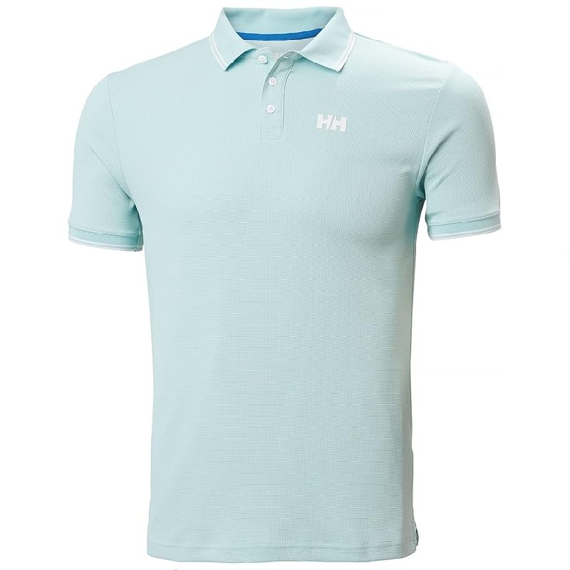 Helly Hansen Men’s KOS Polo, Barely Blue