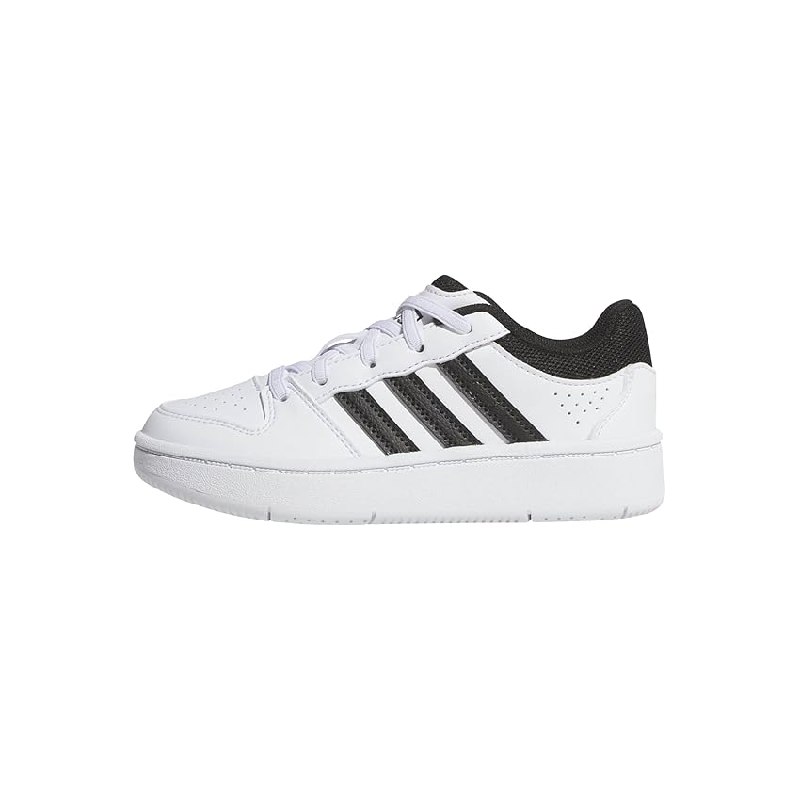 adidas Unisex niños Hoops Classic Shoes, FTWR White/Core Black/Orbit Grey