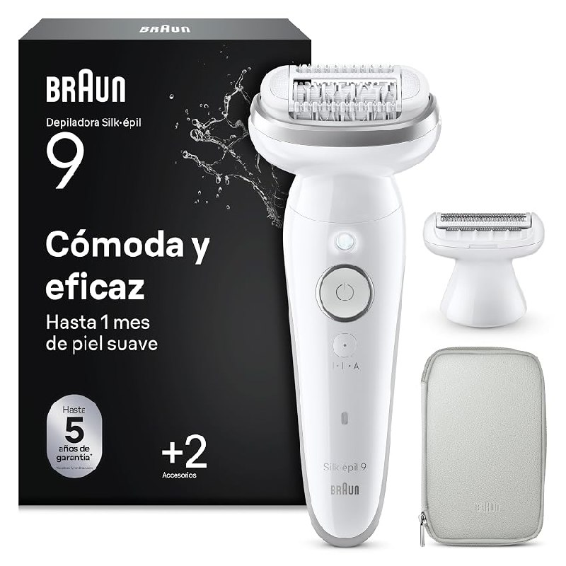 Braun Silk·épil 9 Depiladora Eléctrica Mujer, 9-041