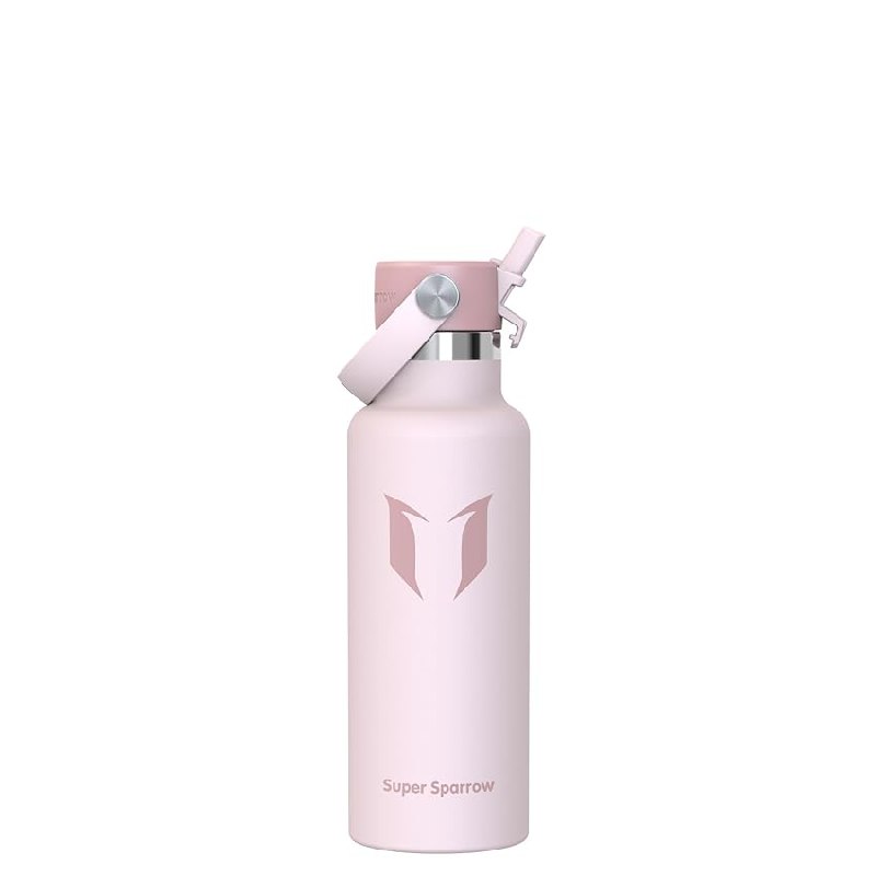 Sparrow Botella Agua Acero Inoxidable 500ml FlipFlow Botella Termica Niños