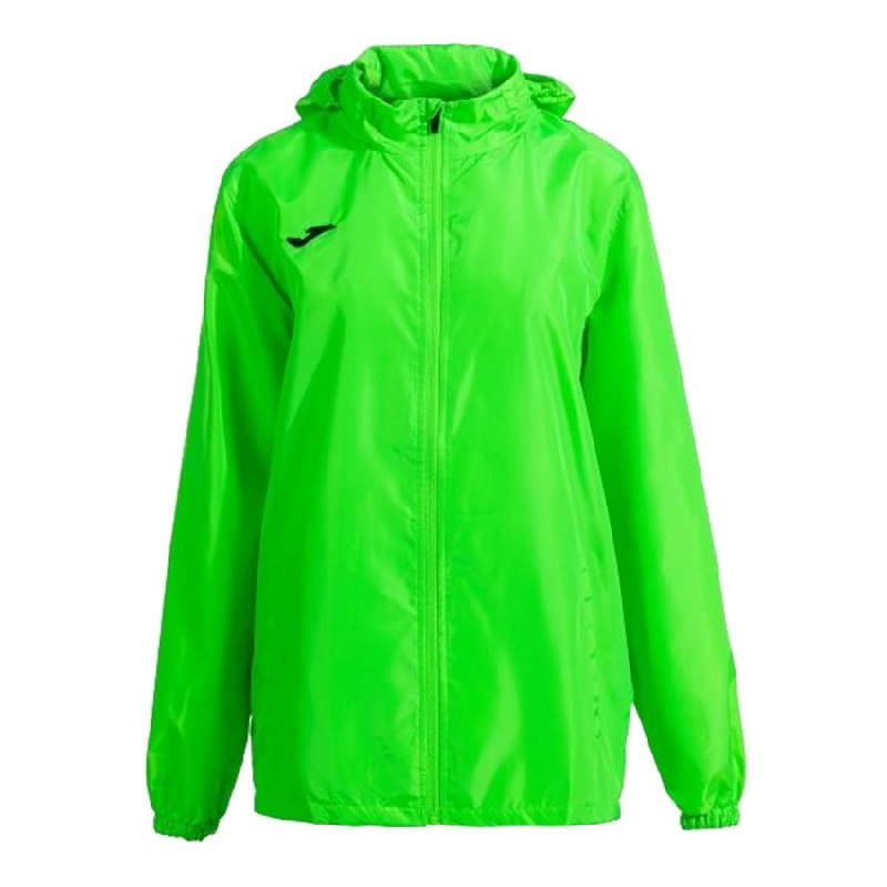 Joma Chubasquero Mujer Impermeable, Cortavientos con Capucha y Bolsillos