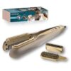 Cecotec Plancha de Pelo con Aire AirLisse 2in1 ForceDry Champagne. 1120000RPM