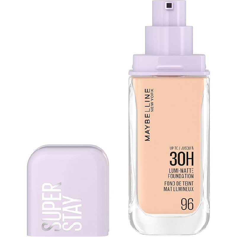 Maybelline New York Super Stay Lumi-Matte Base de Maquillaje, Tono 96