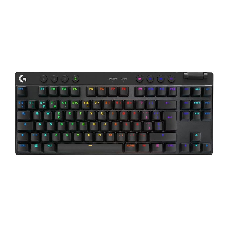 Logitech G Pro X TKL Lightspeed, Teclado inalámbrico para Gaming