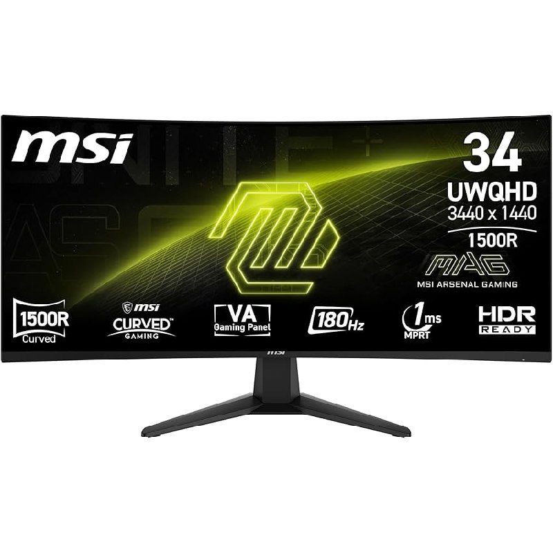 MSI mag 346CQ – Monitor 34″ UWQHD, 3440 x 1440