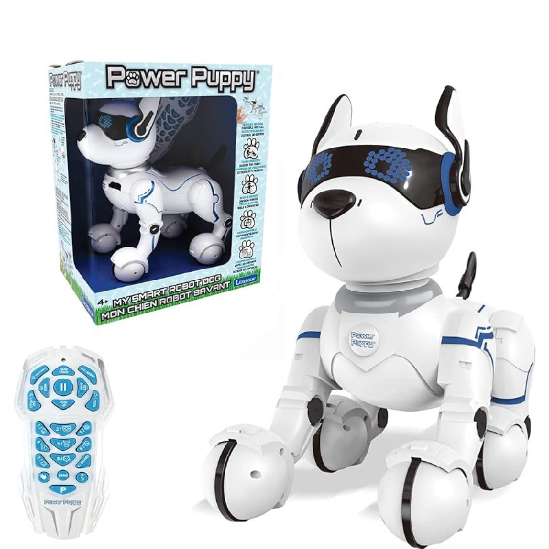LEXIBOOK, Power Puppy Perro Robot