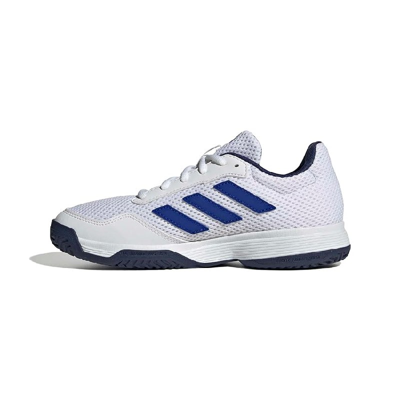 adidas Unisex niños Gamespec Kids Tennis Shoes, FTWR White/Lucid Blue/Dark Blue