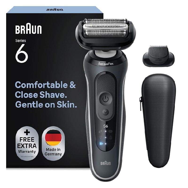 Braun Series 6 Afeitadora Eléctrica Hombre, 62-G1200SI