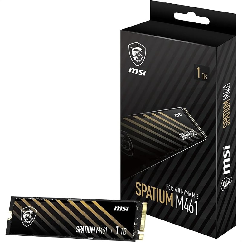 MSI SPATIUM M461 PCIe 4.0 NVMe M.2 1TB