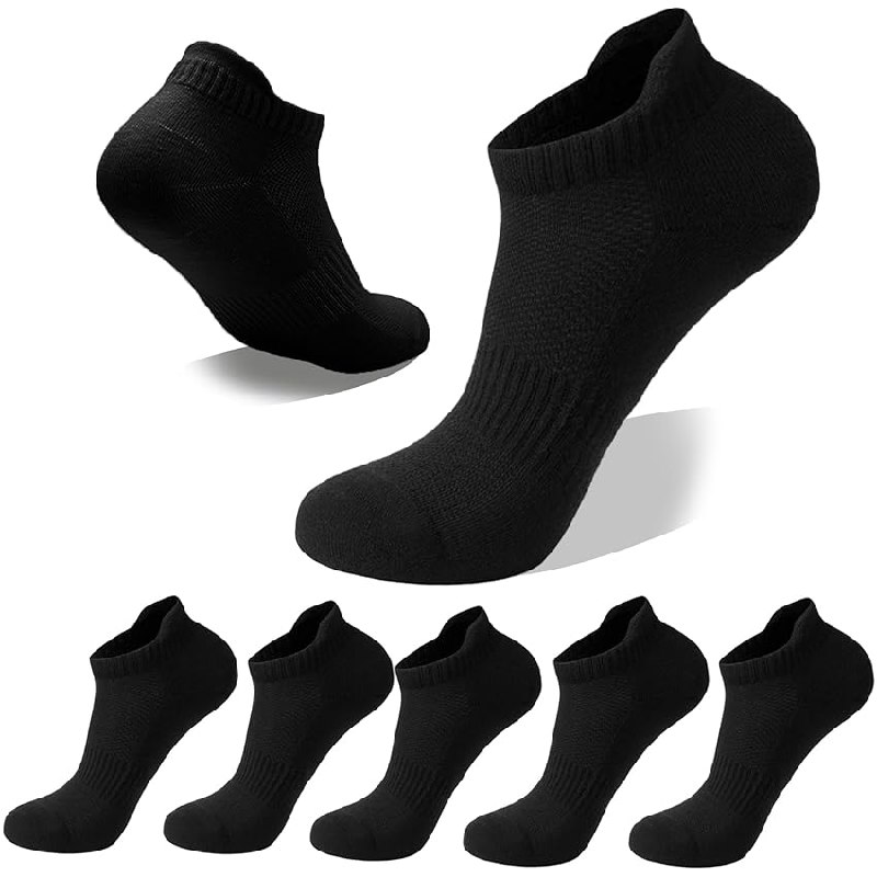 Wamicu Calcetines Tobilleros Mujer Cortos 5 Pares Algodón Transpirables