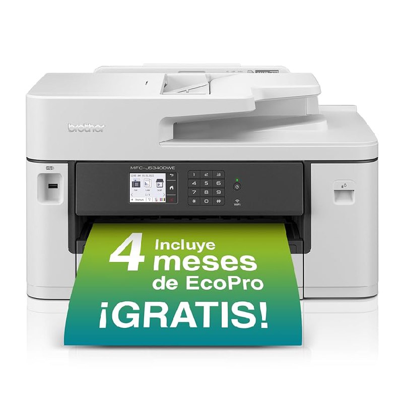 Brother MFC-J5340DWE Equipo Multifunción Profesional de Tinta A4 con Impresión hasta A3