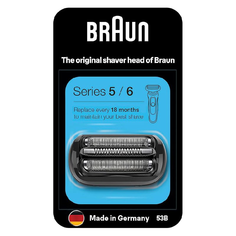 Braun Series 5 Cabezal Original para Afeitadora Eléctrica Hombre 53B