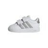 adidas Unisex bebé Grand Court 3.0 Infants Shoes, FTWR White/Silver Met./Silver Met.