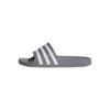 Adidas Unisex Adilette Aqua Slides Grey Three / Cloud White / Grey Three 6 UK 39 EU