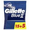 Gillette Blue II Máquinilla de Afeitar Desechable para Hombre
