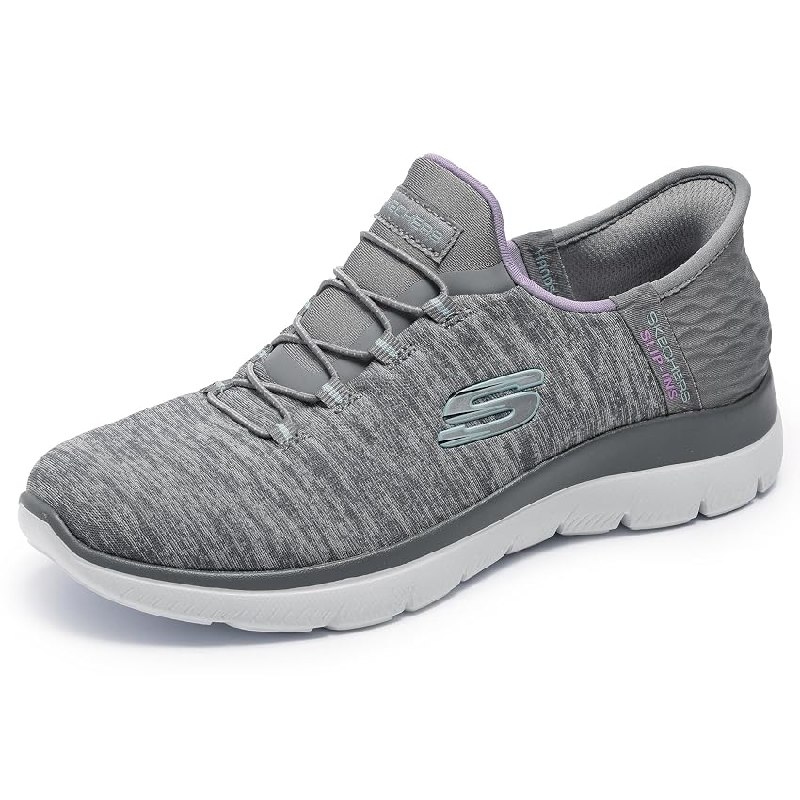 Skechers Summits Dazzling Haze – Zapatillas de Mujer para Ponerse sin Manos