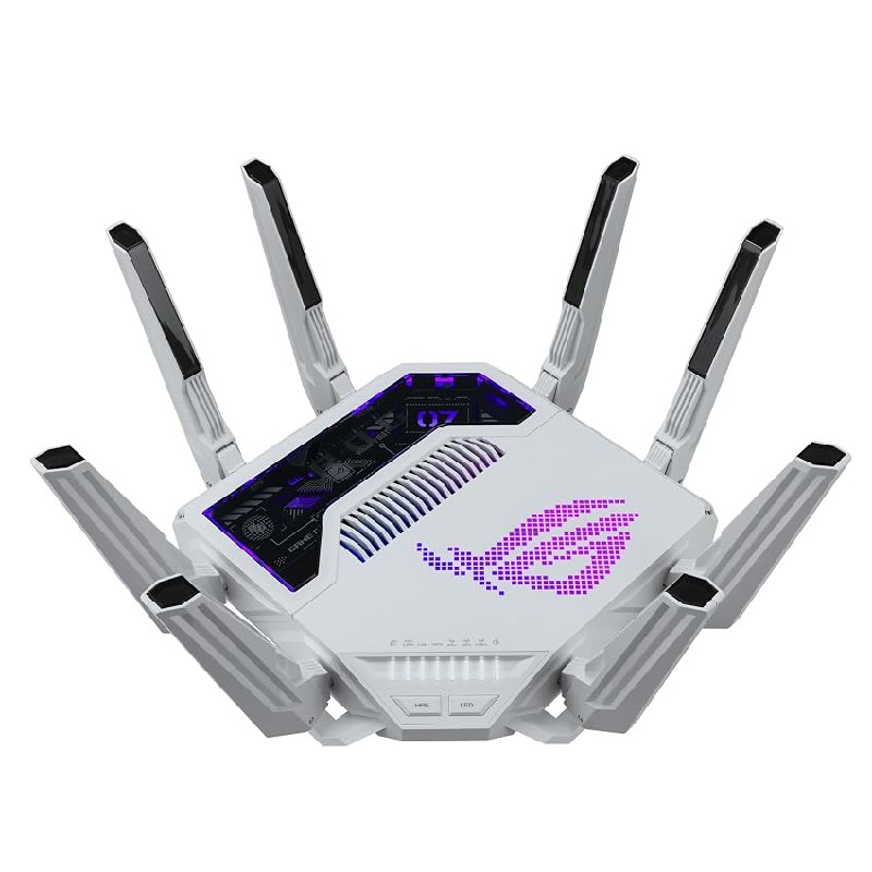 ASUS ROG Rapture GT-BE19000AI – Router AI Gaming WiFi 7 de Triple Banda