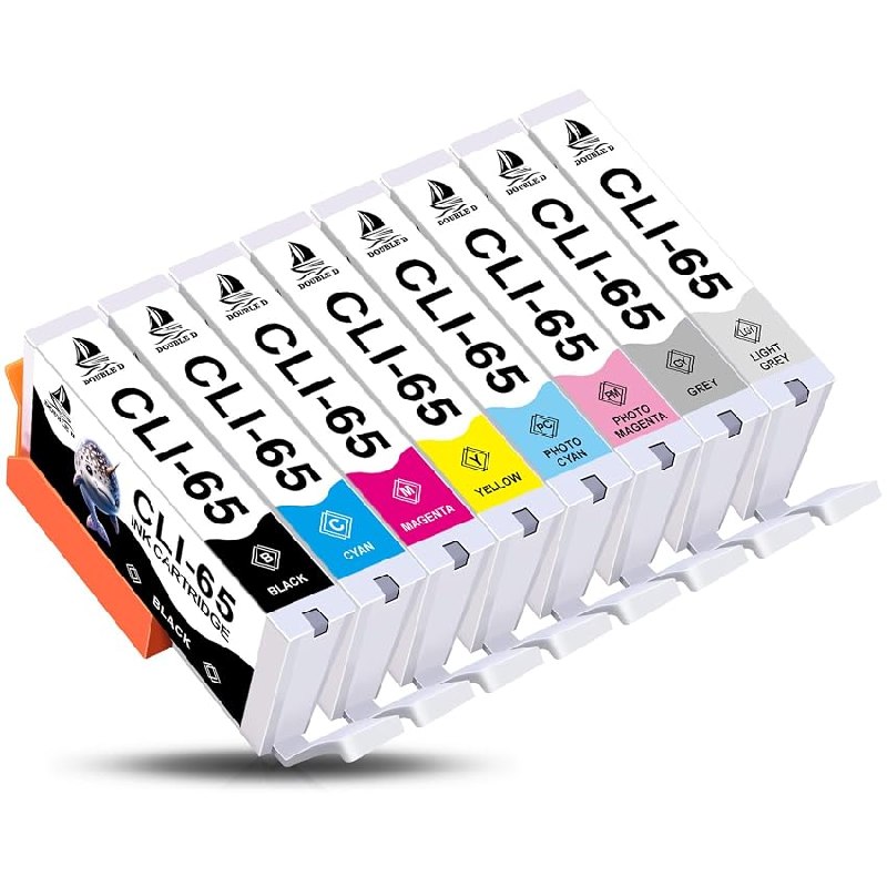 DOUBLE D CLI-65 Cartucho de Tinta para Canon CLI65 para Canon PIXMA PRO