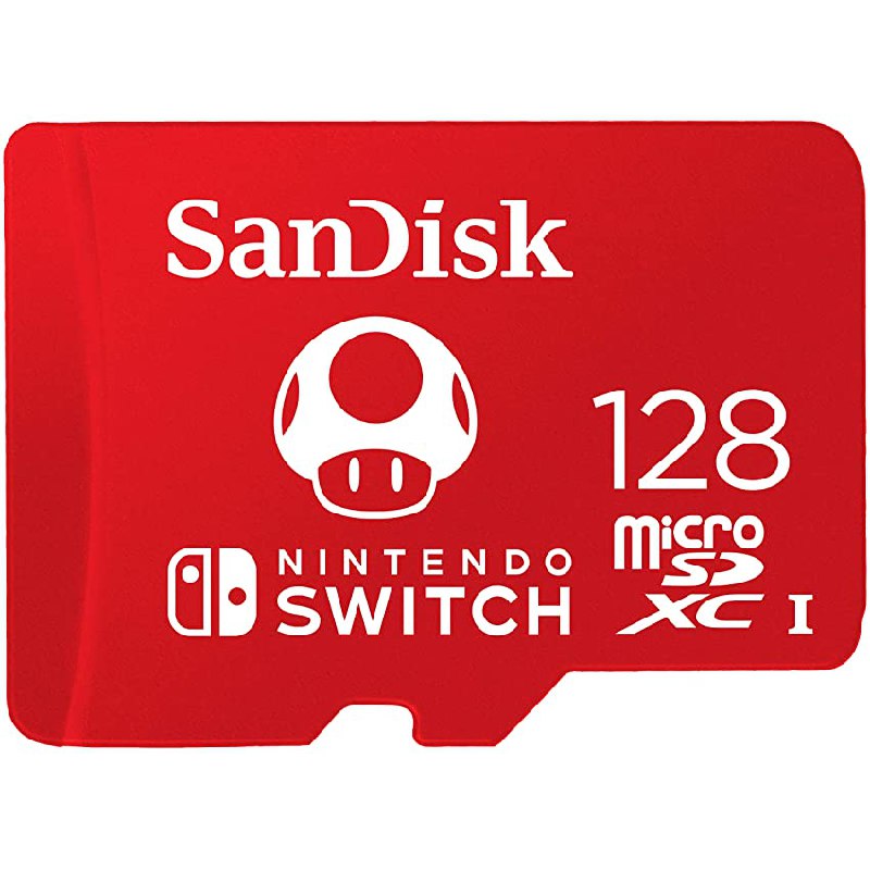 SANDISK Tarjeta microSD con licencia oficial para Nintendo Switch