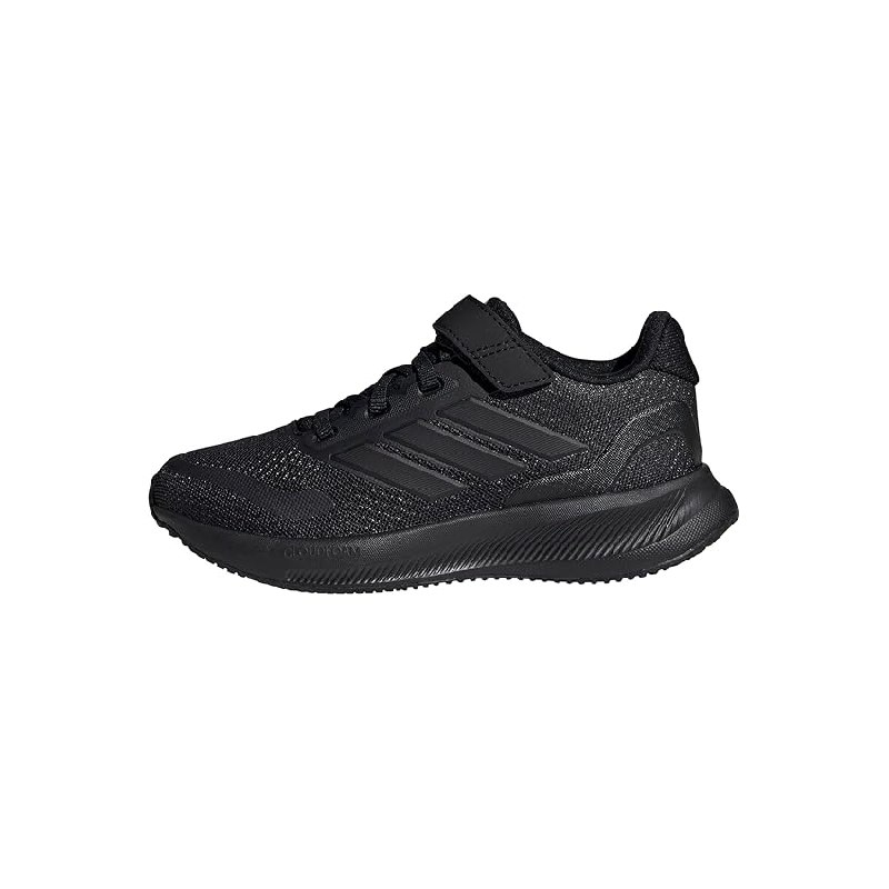 adidas Unisex niños Runfalcon 5 Kids Shoes, Core Black/Core Black/Core Black